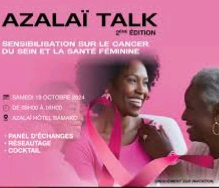 2ème édition d’Azalai Talk : la sensibilisation contre le cancer du sein et la santé féminine au cœur des échanges !